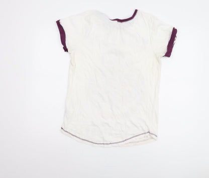 Pyjamas.com Women's White Hogwarts Nightshirt 14-16