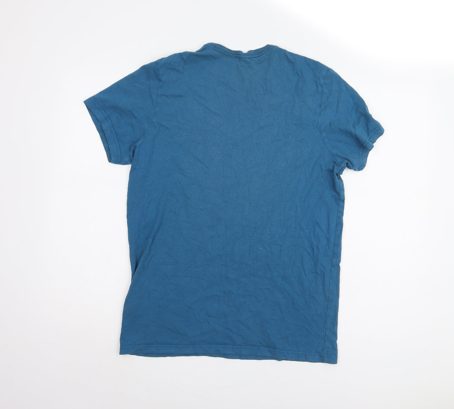 Jack Wills Blue Cotton T-Shirt Medium Classic Fit
