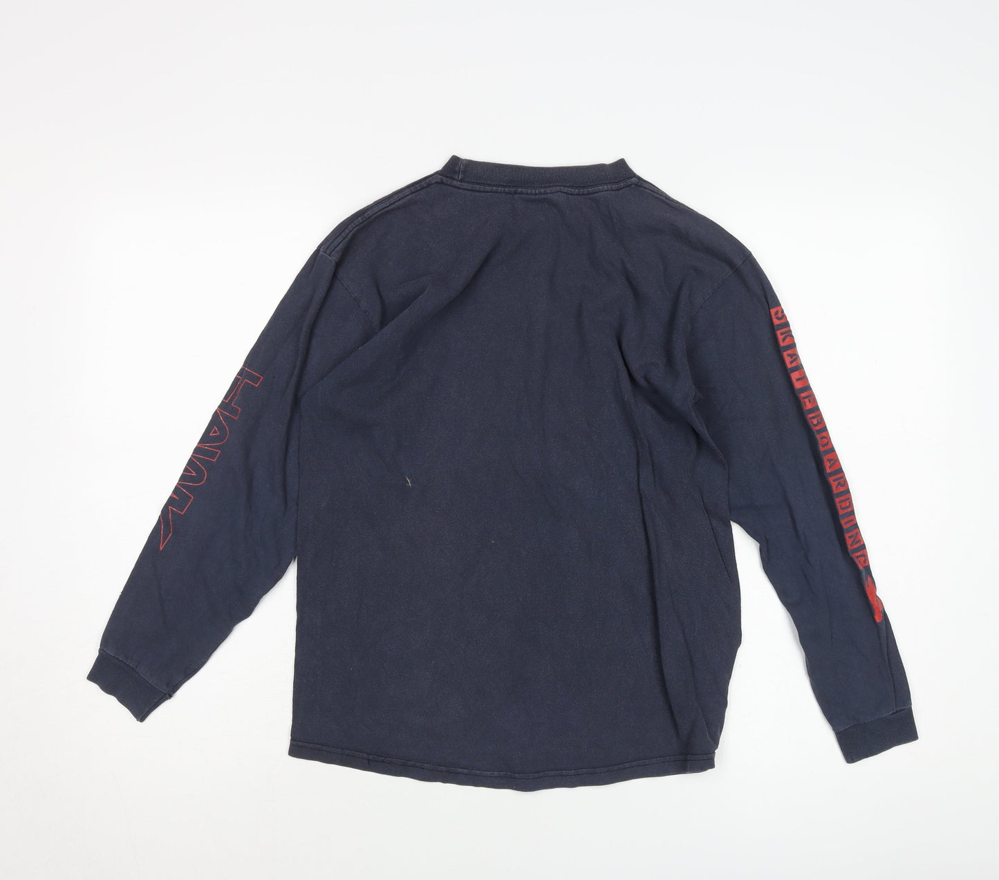 Hawk Boys Blue Sweatshirt L Long Sleeve Graphic