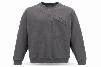 Mens UK Size S FILA Grey Pullover Sweatshirt
