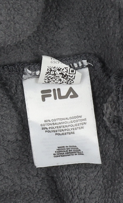 Mens UK Size S FILA Grey Pullover Sweatshirt