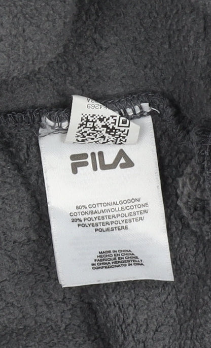 Mens UK Size S FILA Grey Pullover Sweatshirt