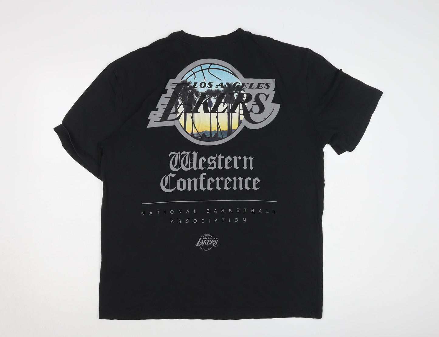 Primark Men’s Black NBA Lakers T-Shirt Size M