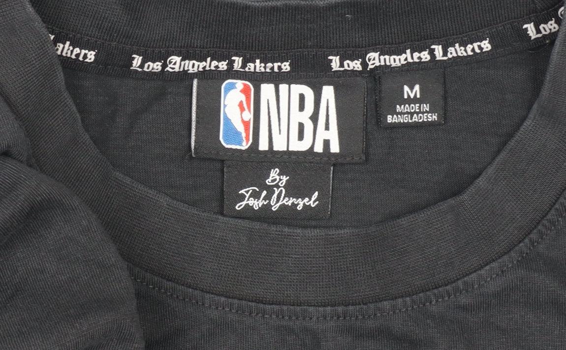 Primark Men’s Black NBA Lakers T-Shirt Size M