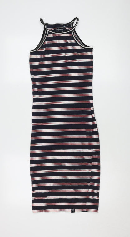 Superdry Women's Multicoloured Bodycon Dress Size 10
