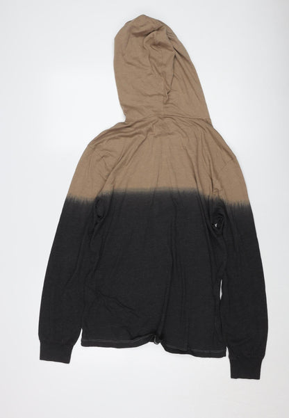 Womens UK Size S Disney Brown Pullover Hoodie
