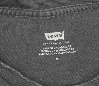 Levi's Men's Black Logo Graphic T-Shirt Medium