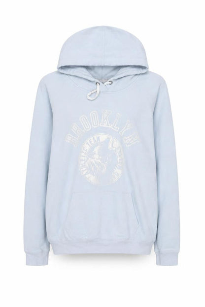 Garage Women's Blue Pullover Hoodie Size S