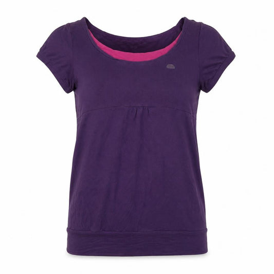 Womens UK Size 12 ellesse Purple Basic T-Shirt