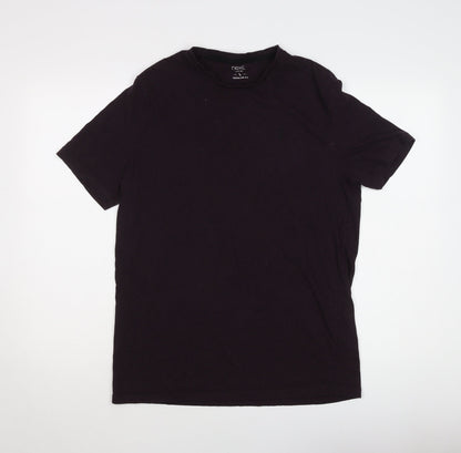Next Men's Black Crew Neck T-Shirt L