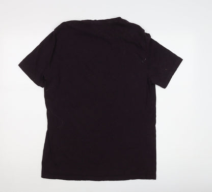 Next Men's Black Crew Neck T-Shirt L