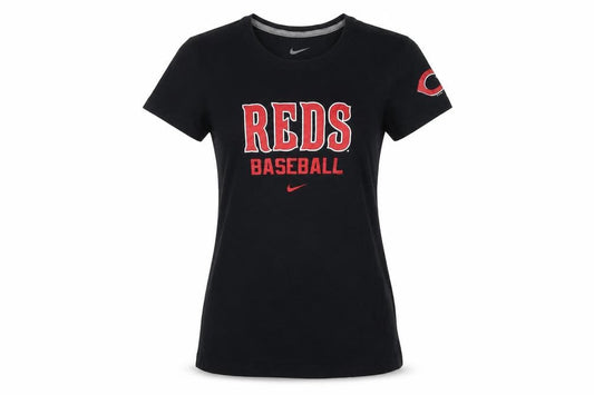 Womens UK Size S Nike Black Basic T-Shirt