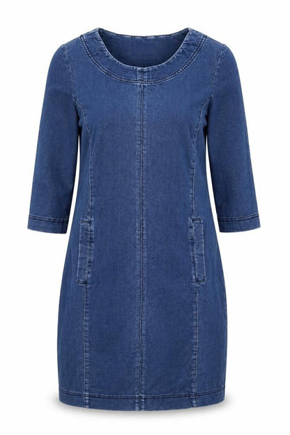 Laura Ashley Women's Blue Sheath Dress Size 8