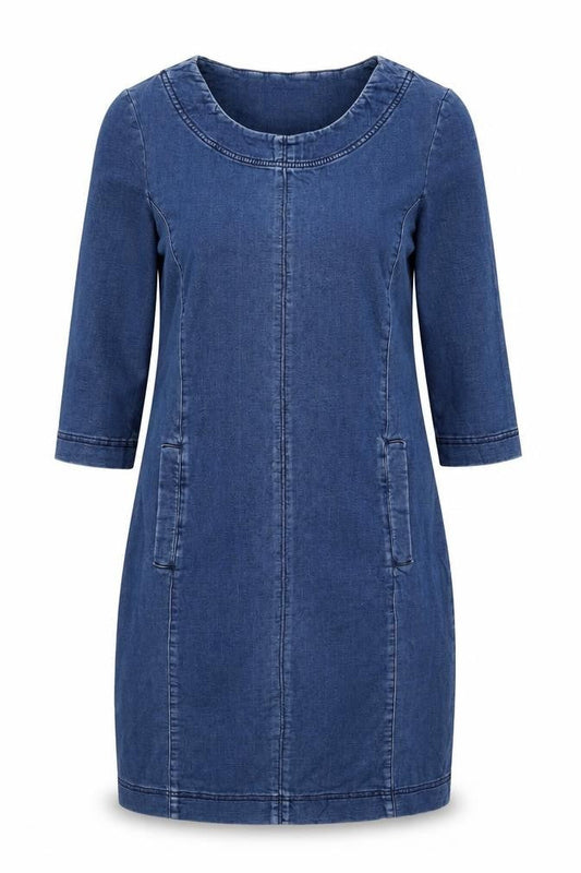 Laura Ashley Women's Blue Sheath Dress Size 8