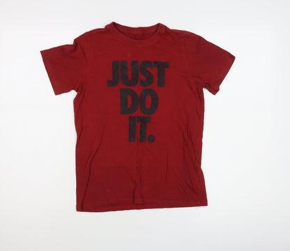 Nike Boys' Red Graphic T-Shirt - Size 10-11 Years