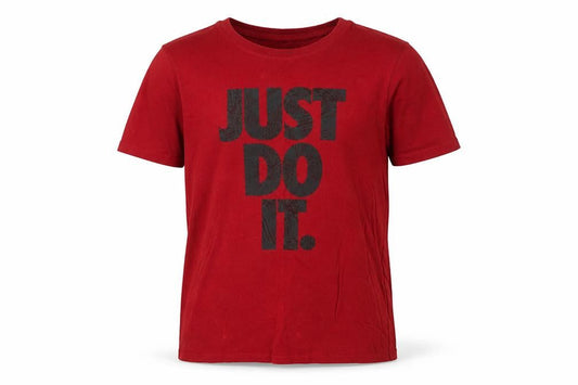 Nike Boys' Red Graphic T-Shirt - Size 10-11 Years
