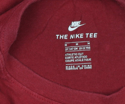 Nike Boys' Red Graphic T-Shirt - Size 10-11 Years