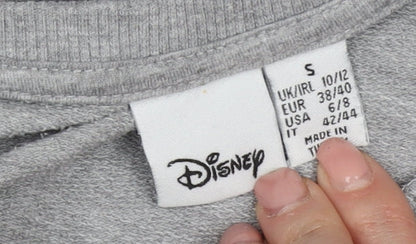 Womens UK Size S Disney Grey Pullover Sweatshirt