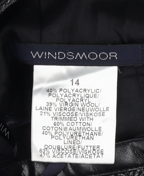 Womens UK Size 14 Windsmoor Straight & Pencil No Data Skirt