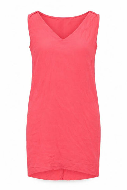 Sandwich Women's Pink Sheath Dress, Size 6, V-Neck
