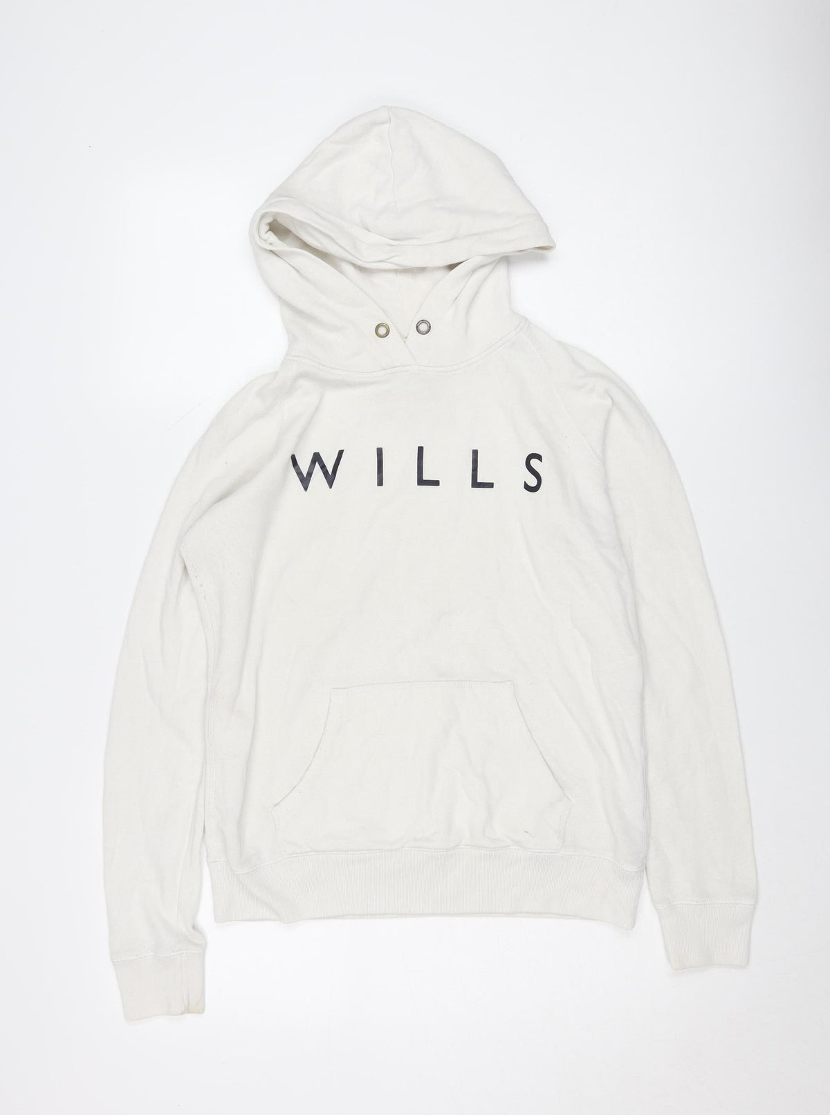 Womens UK Size 12 Jack Wills White Pullover Hoodie