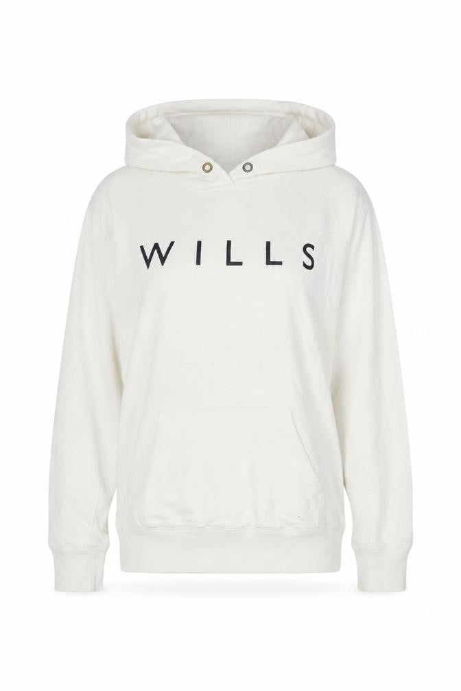 Womens UK Size 12 Jack Wills White Pullover Hoodie