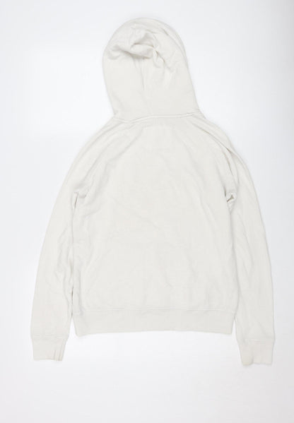 Womens UK Size 12 Jack Wills White Pullover Hoodie