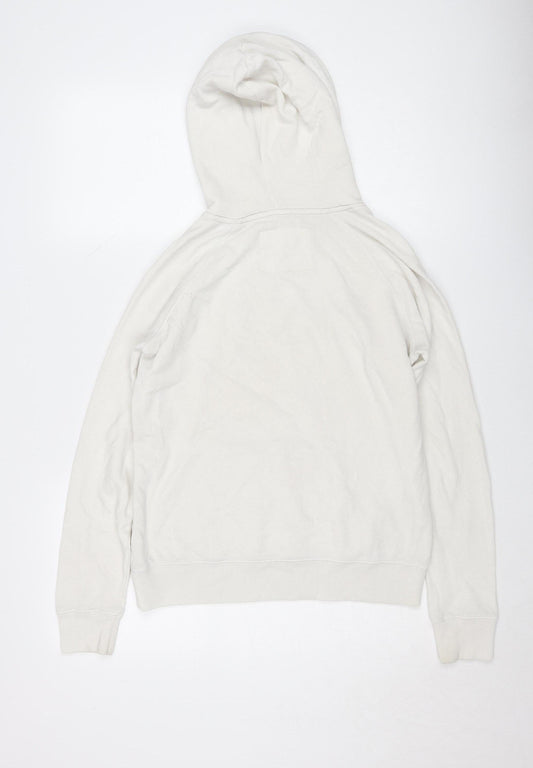 Womens UK Size 12 Jack Wills White Pullover Hoodie