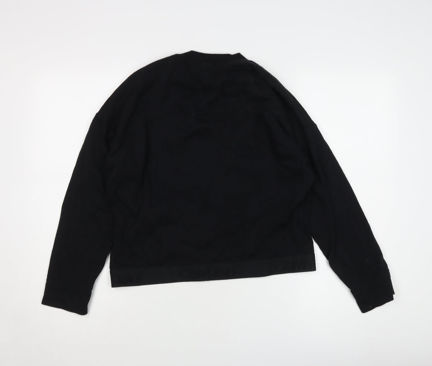 Calvin Klein Women's Black Pyjama Top S