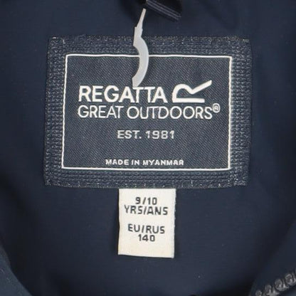 Regatta Boys Blue Parka - Size 12 Winter Coat