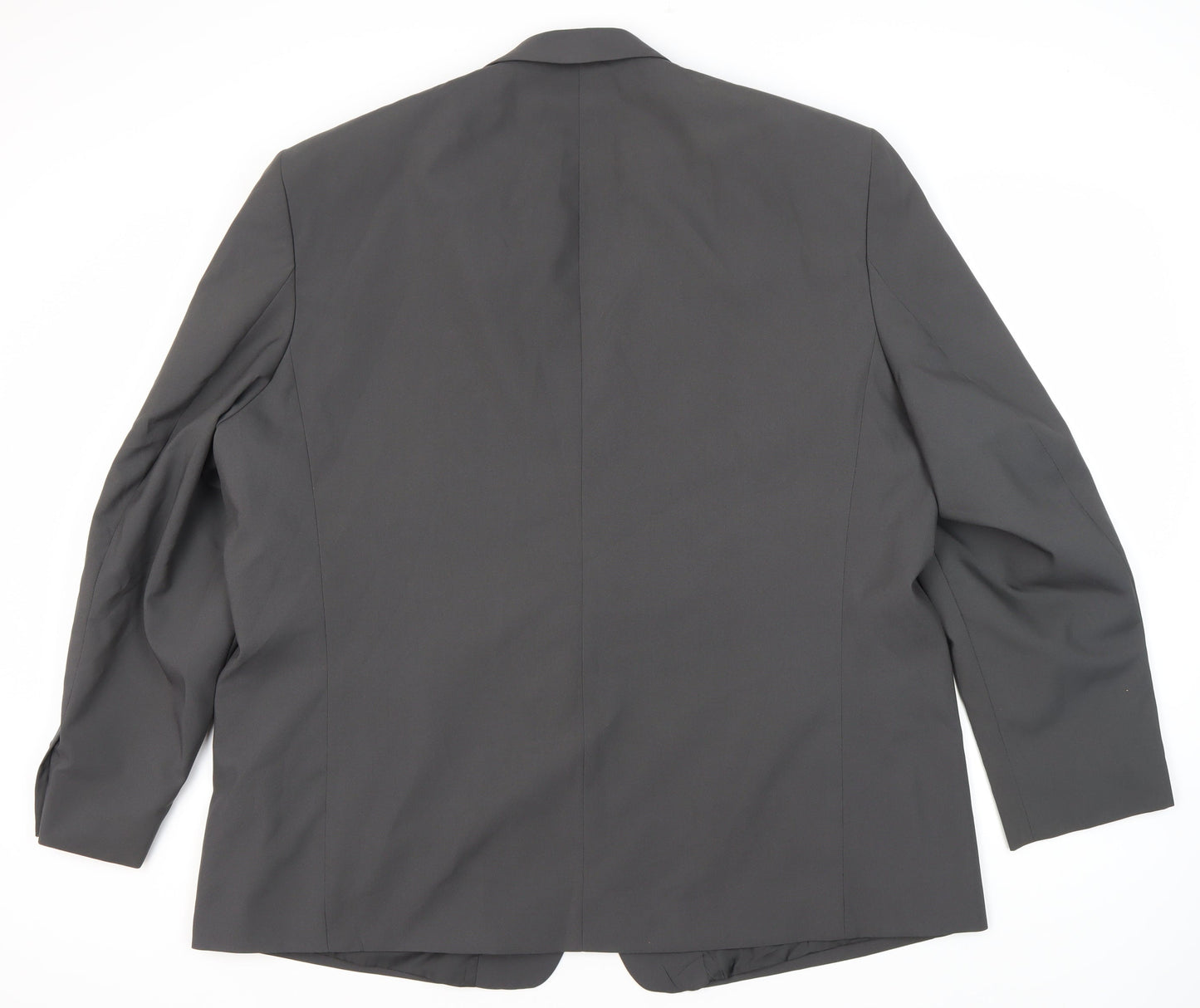 Premier Man Grey Single-Breasted Blazer, 52R