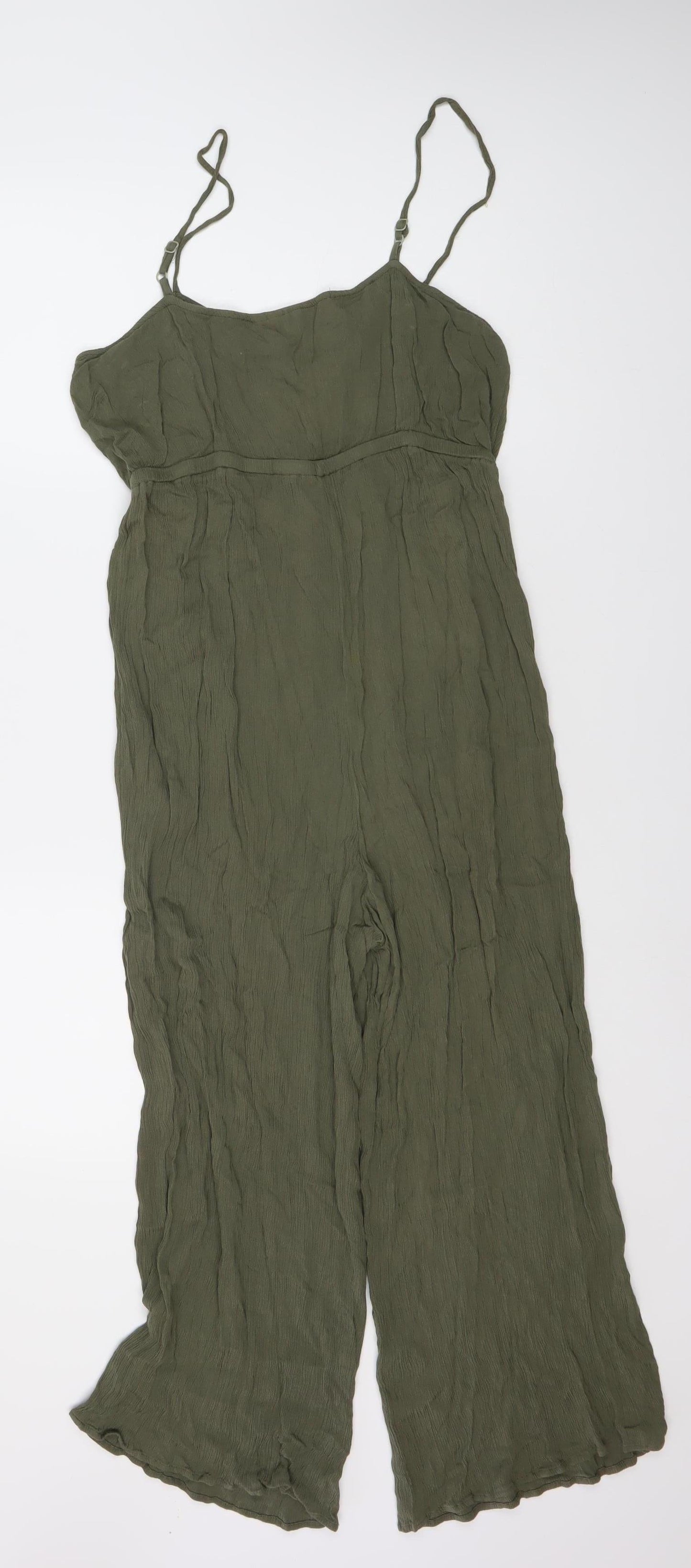 Womens UK Size 14 ASOS One-Piece Green Jumpsuit