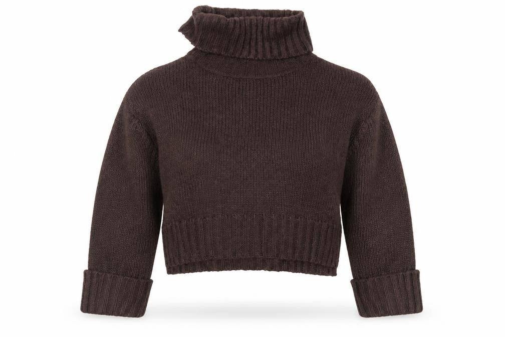 Womens UK Size S Brave Soul Brown Pullover Jumper