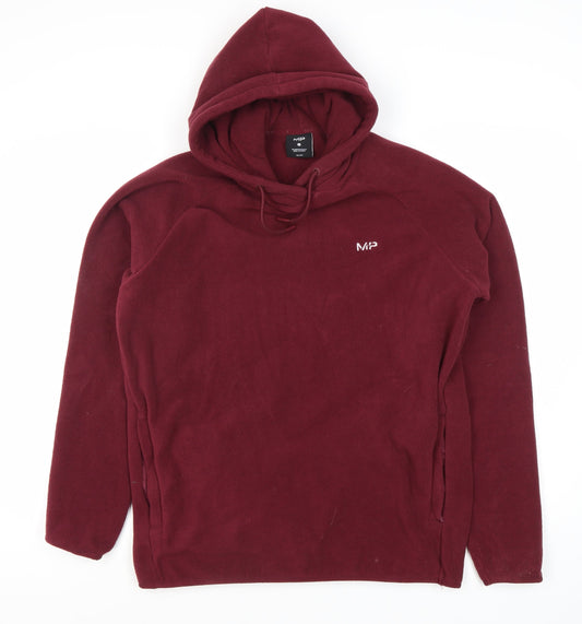 Mens UK Size S MP Red Pullover Hoodie