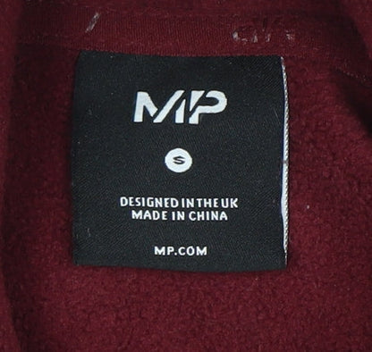 Mens UK Size S MP Red Pullover Hoodie