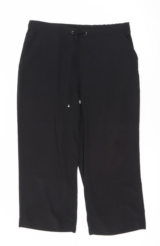 Bonmarche Women's Black Trousers, Size 14