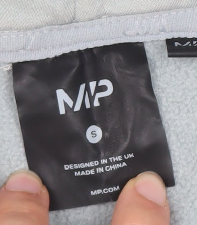 Mens UK Size S MP Grey Pullover Hoodie