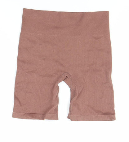 Gilly Hicks Women's Brown Biker Shorts, Size 2XS, High Rise