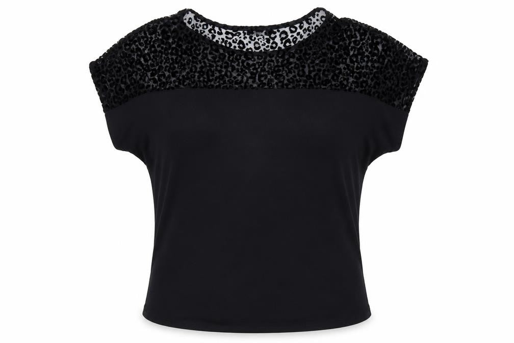 Womens UK Size 18 Wallis Black Basic T-Shirt