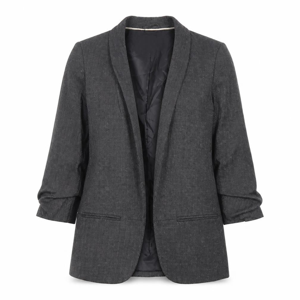 Womens UK Size 10 NEXT Regular Grey Blazer