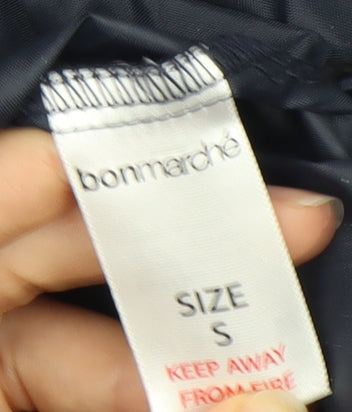 Womens UK Size S Bonmarché Blue Basic Jacket