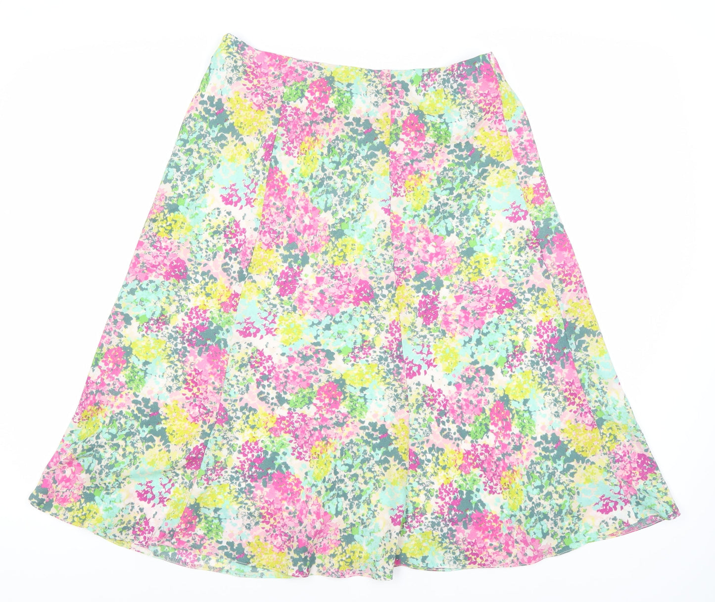 Honor Millburn Women’s Multicoloured Floral A-Line Skirt 14