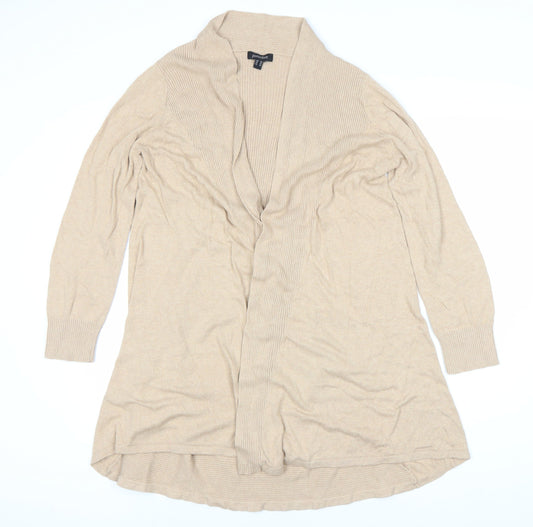 Womens UK Size 14 Pomodoro Beige Cardigan Jumper