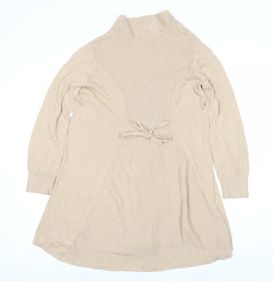 Womens UK Size 14 Pomodoro Beige Cardigan Jumper