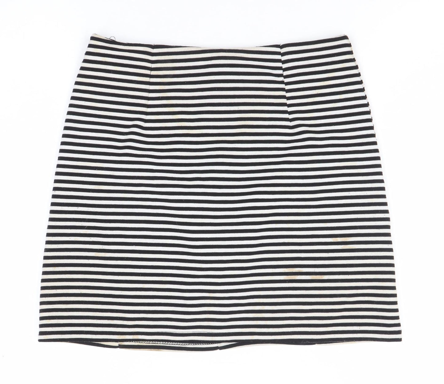 Marks and Spencer Women’s Black Stripe Pencil Skirt Size 12