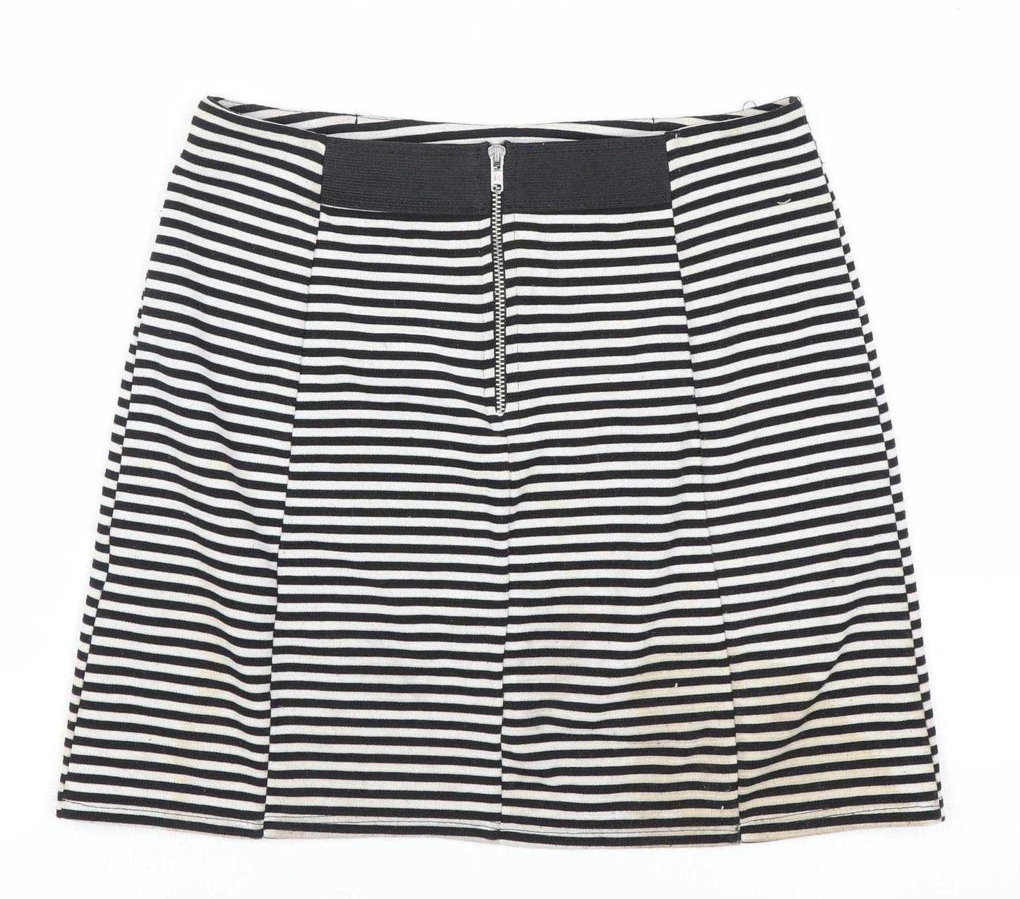 Marks and Spencer Women’s Black Stripe Pencil Skirt Size 12