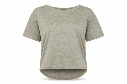 Womens UK Size 2XS H&M Brown Basic T-Shirt