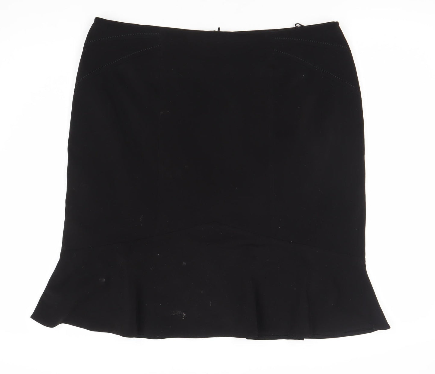 Marks and Spencer Women's Black Trumpet Skirt Size 16