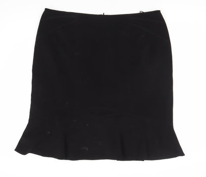 Marks and Spencer Women's Black Trumpet Skirt Size 16