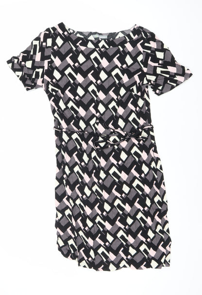 Marks and Spencer Multicoloured Geometric Dress Size 12